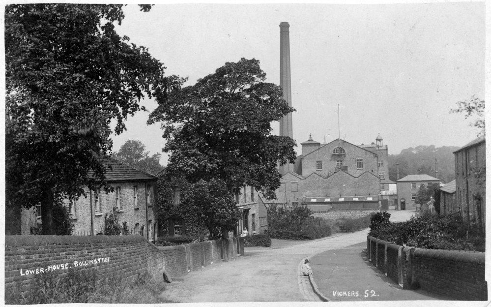 Lowerhouse Mill in Bollington - courtesy of the Bollington Discovery Centre 